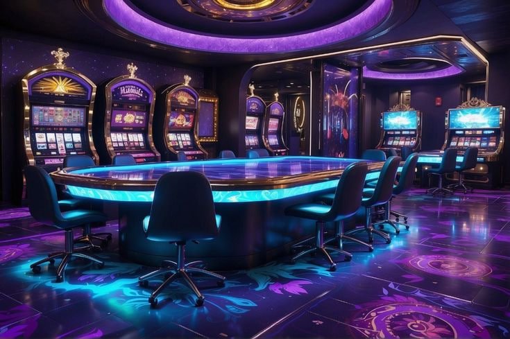 Meja roulette langsung di Joker Gaming dengan roda fisik dan dealer yang siap